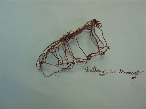 Alexander Calder Wire Sculptures - The Positively Perfect Purple Pencil