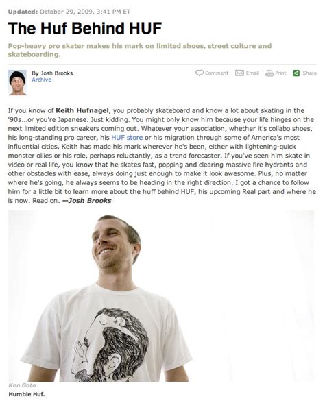 THE HUF BEHIND HUF – HUF Worldwide