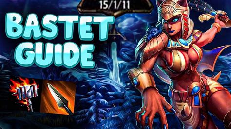 HOW DO YOU STOP HER Bastet Jungle Guide Gameplay 15 1 K D Smite