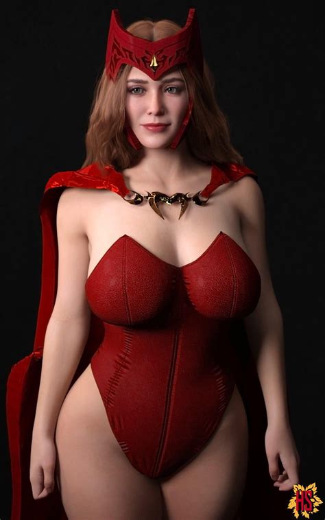 Scarlet Witch Mama Wanda Hagiwara Studio Marvel D Porn