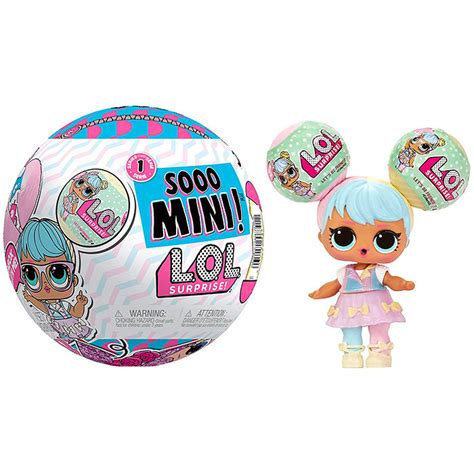 Sooo Mini LOL Surprise With Collectible Doll Styles May Vary Mind