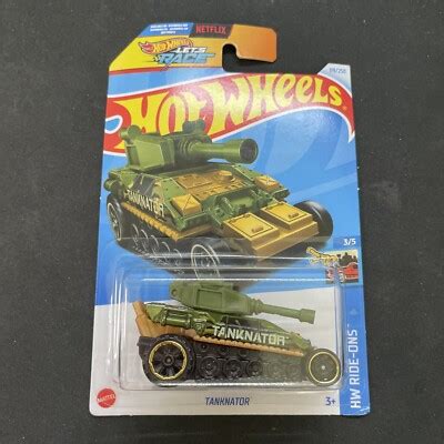 Hot Wheels 2024 Let S Race Tanknator 119 250 HW Ride Ons 3 5 F Case EBay