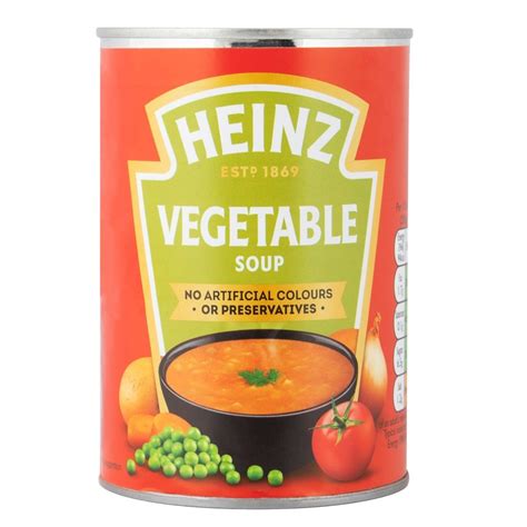 HEINZ VEGETABLE SOUP 400G Poundstretcher