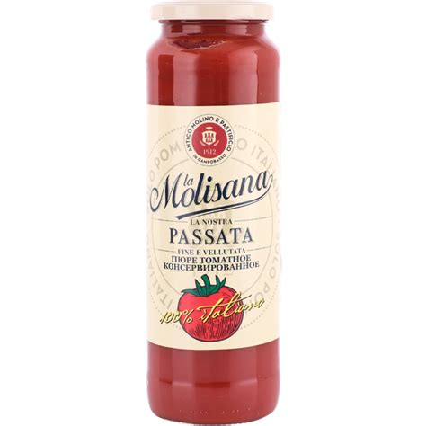 Пюре томатное «La Molisana» Passata, консервированное, 690 г купить в ...
