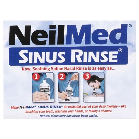 Buy NeilMed Sinus Rinse Kit 240ml Bottle And 10 Premixed Sachets Online