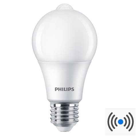 Philips E27 LED Lampe Sensor mit Bewegungsmelder 8W wie 60W warmweißes