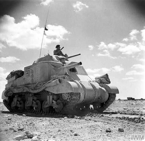 On Patrol Near Mersa Matruh Egypt British Tank Tank Warfare Tank