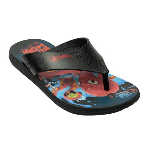 Chinelo Grendene Hot Wheels Race Super Flop Preto Islen Cal Ados