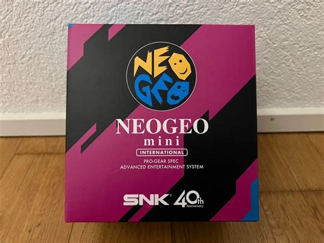 SNK NeoGeo / Neo Geo Mini International Konsole (OVP) | Kaufen auf Ricardo