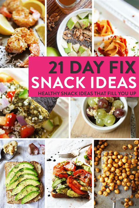 21 Day Fix Snack Ideas The Bewitchin Kitchen