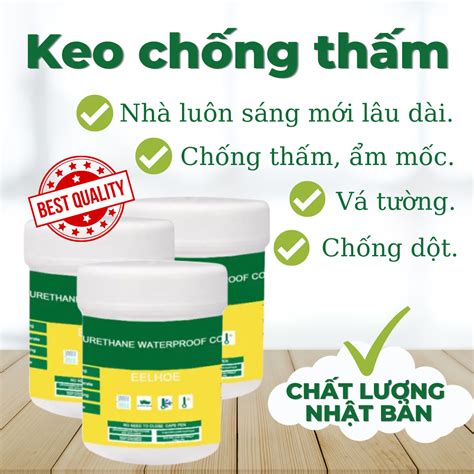 Keo Chống Thấm Trong Suốt Nhật Bản