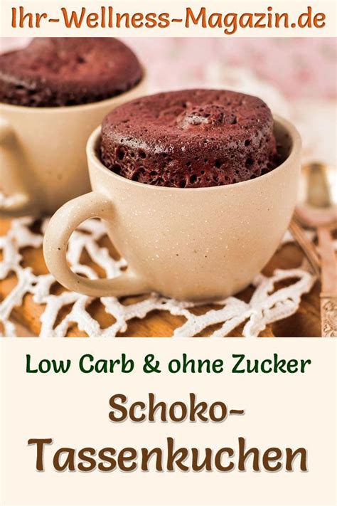 Low Carb Schoko Tassenkuchen Ohne Zucker Artofit