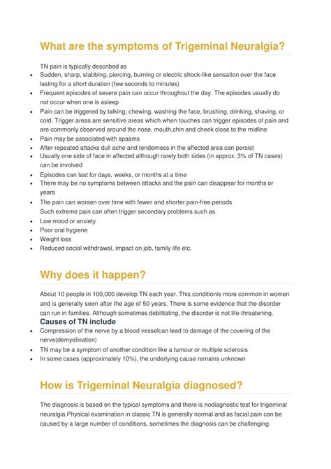 Ppt Trigeminal Neuralgia Causes Symptoms Diagnosed And Treatments Powerpoint Presentation