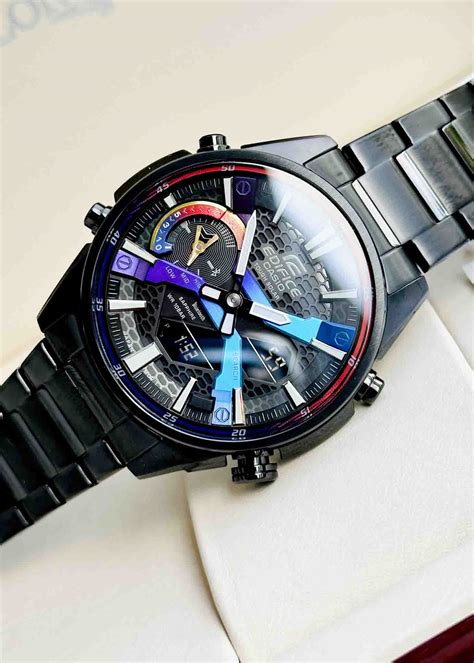 Edifice Ecb S Hg Ad B S U T P Heat Gradation Smile Watch