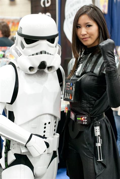 Sdcc 2013 Lady Vader And Stormtrooper Cosplay By The Stylish Geek