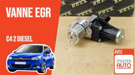 Changer la Vanne EGR Citroën C4 2 1 6 HDI YouTube