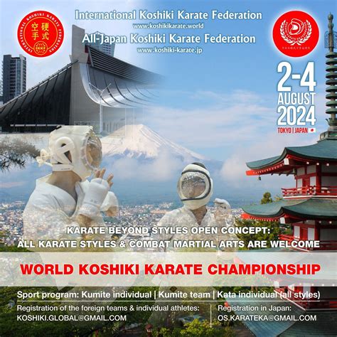 Press Release 3rd Ikkf World Koshiki Karate Open Championship 2024