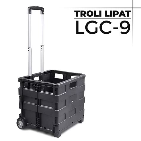 Jual World Home Keranjang Koper Trolley Troli Lipat Keranjang Belanja