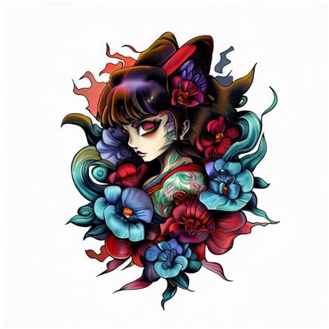 Do Custom Tattoo Design Anime Traditional Or Realistic Sleeve Tattoo Artist By Secigot Fiverr