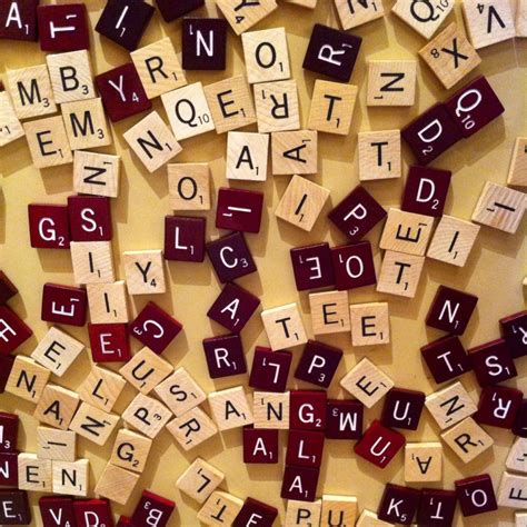 Scrabble Tiles - Ann Handley