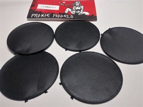 90mm Round Bases Proxie Models