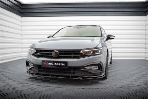 Front Splitter V 1 Volkswagen Passat R Line B8 Facelift Our Offer