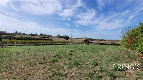 À vendre Terrain constructible 1435 m² situé à Sigoulès et Flaugeac