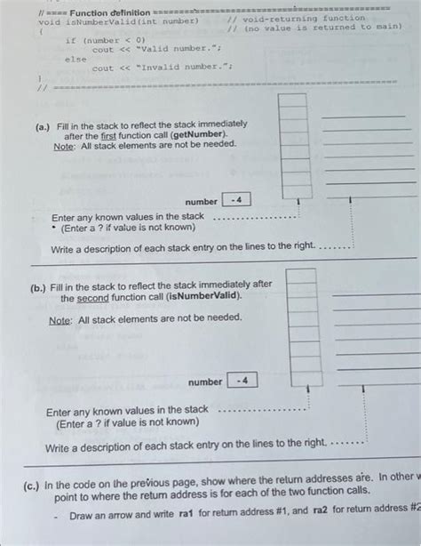 Solved 1 Review The Program On This Page And Then Answer