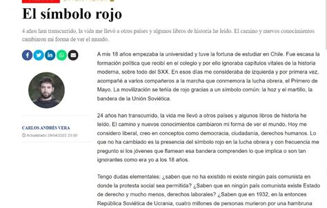 Carlos Vera on Twitter Recomendado El símbolo rojo por