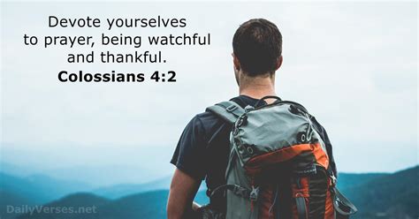 Colossians 4:2 - Bible verse - DailyVerses.net