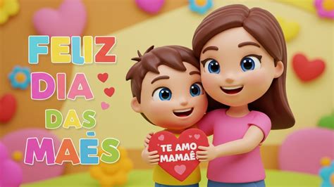 Vídeos Sobre O Dia Das Mães - Feliz Dia das Mães! 💐 Vídeo Infantil Educativo com Mensagem Fofa para a ...