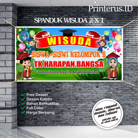 Background Spanduk Wisuda Tk Contoh Spanduk Jualan Makanan Dan Minuman