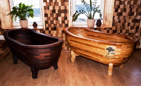 Деревянная ванна из термоясеня заказать с доставкой - BARELWOOD