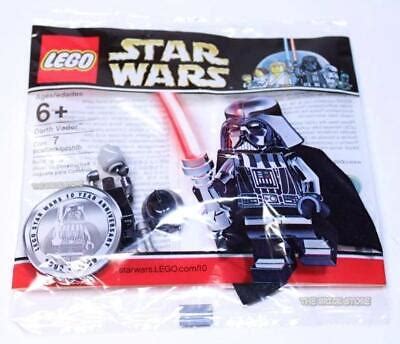 Lego Star Wars Darth Vader Chrome Black Sealed Ultra Rare Fast