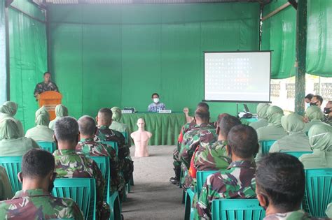 Prajurit Dan Persit Kodim Nagan Raya Terima Penyuluhan Kesehatan