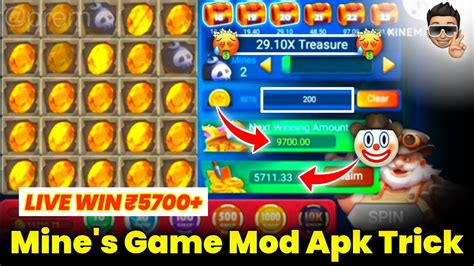 Mines Game Hack 😱 Trick Mines Game Mod Apk Continue Won All Round