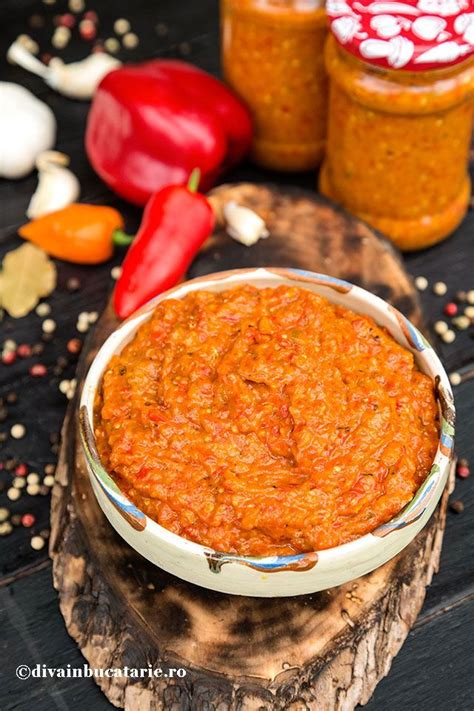 Ajvar Zacusca Picanta Sarbeasca Din Ardei Diva In Bucatarie Nel