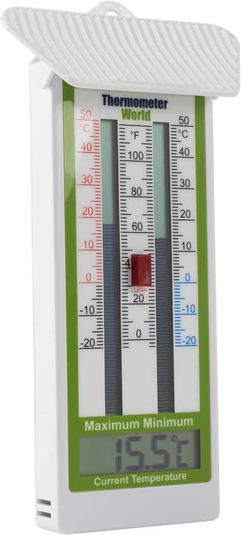 Digital Max Min Greenhouse Thermometer Classic Design Max Min