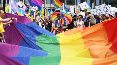 London Pride 2023 Trains And Buses Wrapped In Rainbow Colours Bbc News