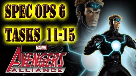 Marvel Avengers Alliance Spec Ops 6 Task 11 15 YouTube