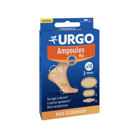 URGO Ampoules Mix 3 Formats 10 Pansements Parapharmacie Pharmarket