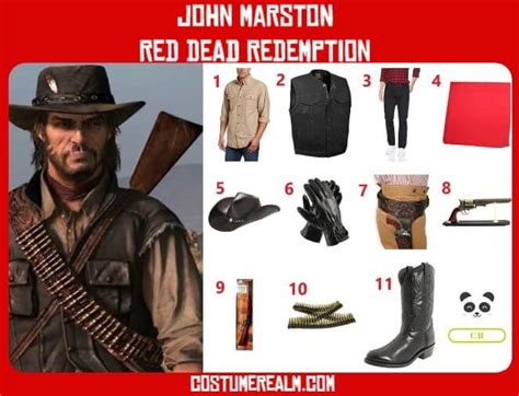 Dress Like John Marston Costume From Red Dead Redemption 2