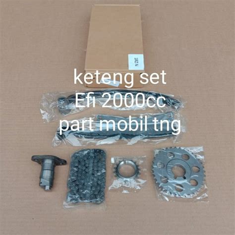 Jual Rante Rantai Keteng Set Timing Teming Chain Toyota Kijang Efi 2000