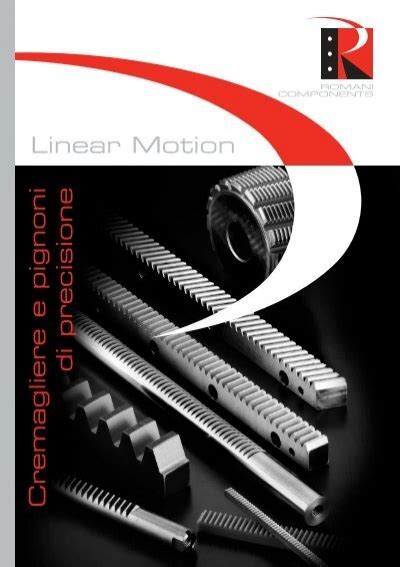 Linear Motion Cremagliere E Pignoni Di Precisione Romani