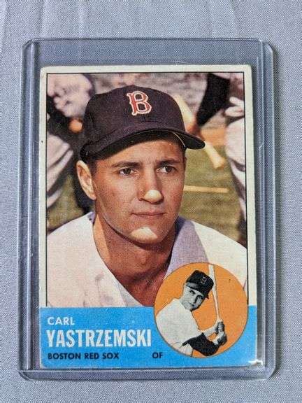 Topps Carl Yastrzemski South Auction