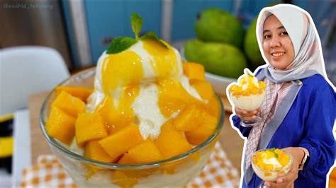 NIKMATNYA BINGSU MANGGA KOREA RESEP ES SERUT VIRAL YANG HARUS KAMU