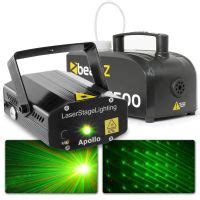 BeamZ Lichtset Met S500 Kunststof Rookmachine 500W En Laser Kopen