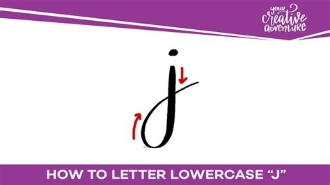 Cursive Lowercase J