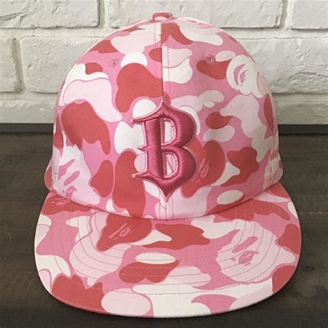 ABC camo pink キャップ a bathing ape BAPE ABCカモ ピンク hat cap 帽子 エイプ ベイプ アベイ