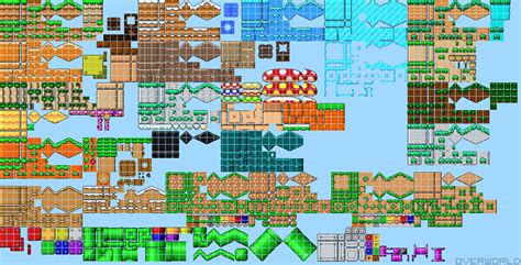 Super Mario Mega Tileset Released New Super Mario Bros X